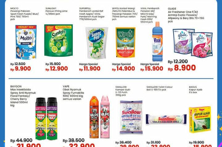 Promo Indomaret Spesial Kebutuhan Rumah Tangga, Dapatkan Diskon Spray Anti Nyamuk Rp 32 Ribu