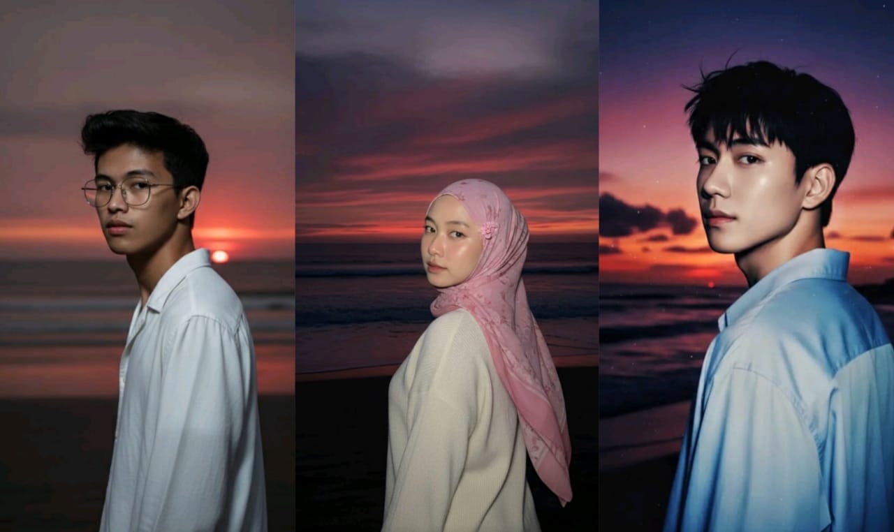 Edit Foto Sinematik di Pantai dengan Google Gemini AI, Ini Contoh Promptnya