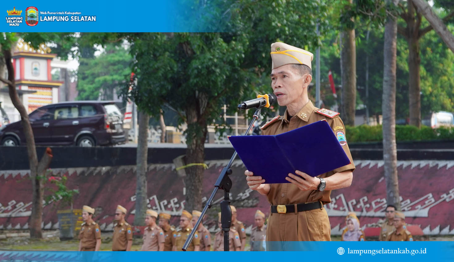 Apel ASN Lampung Selatan Ditekankan Pentingnya Disiplin dan Inovasi Layanan Publik