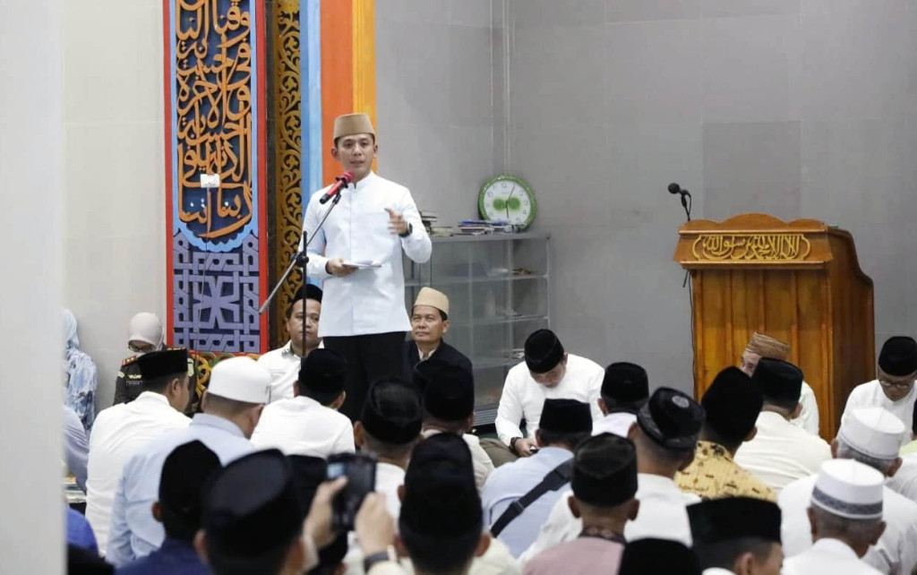 Bupati Egy Safari Ramadhan ke Sidomulyo