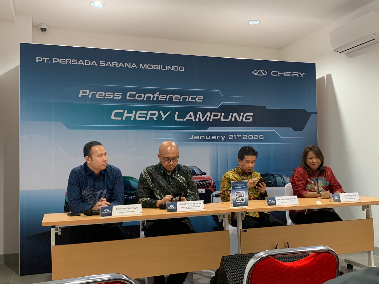 Chery Hadir Lebih Dekat di Lampung, Dealer 3S Siap Layani Anda!