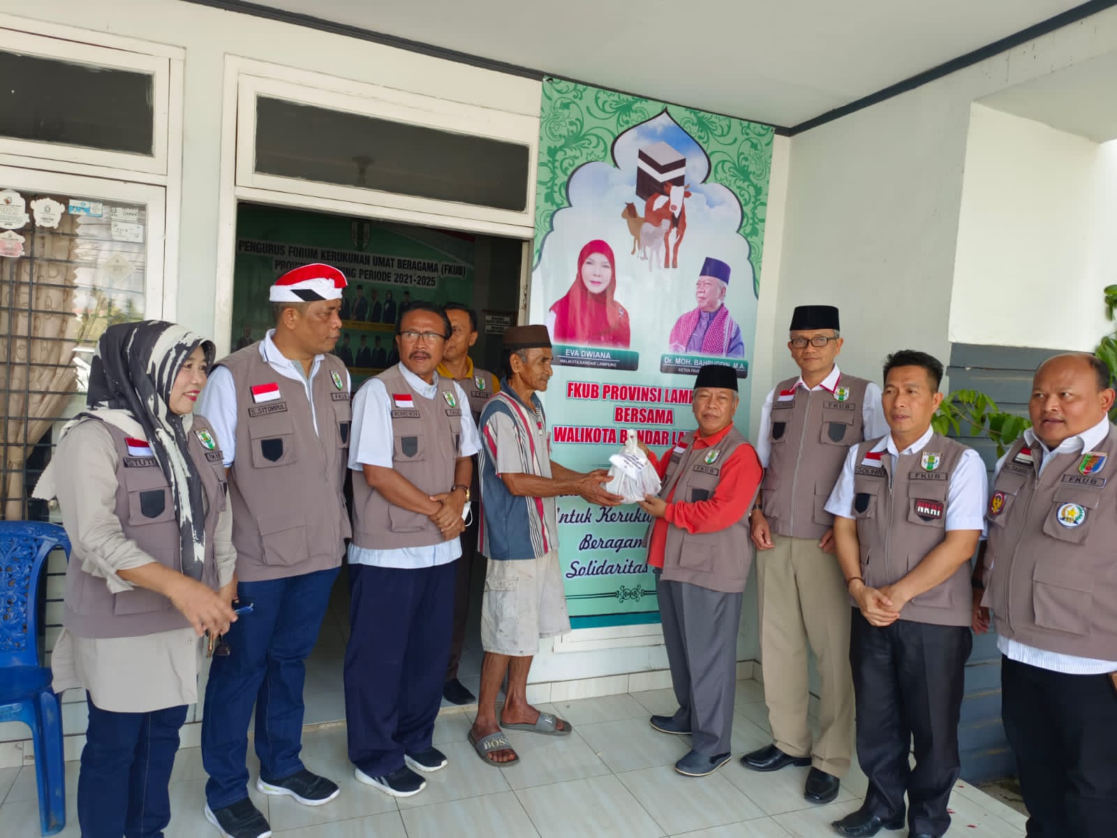 Ketua FKUB Lampung Dr.M.Bahruddin: Hari Raya kurban Jadikan Trigger atau Pemantik Kepedulian Sosial Terutama T