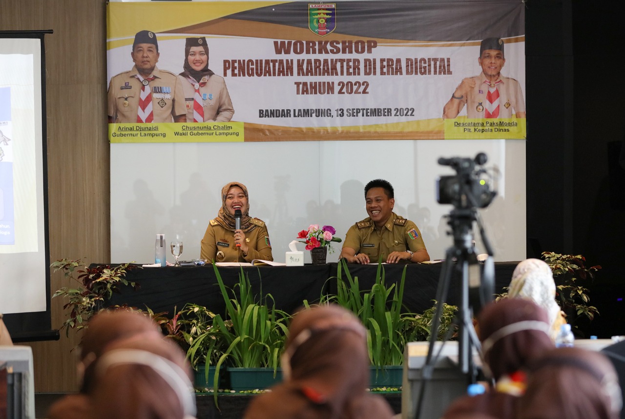 Wagub Lampung Beri Arahan ke Pemuda Tentang Penguatan Karakter di Era Digital