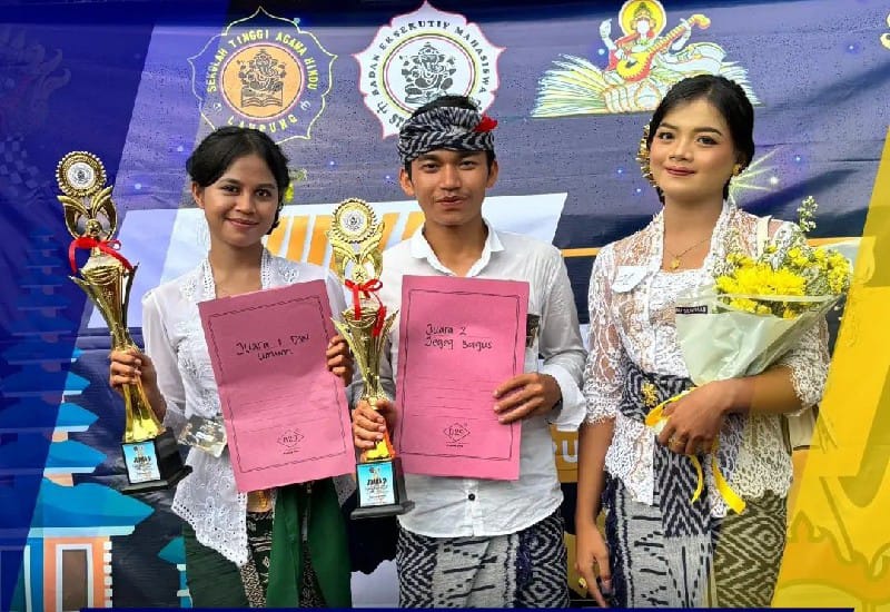 Keren, Mahasiswa Teknokrat Juara Dharma Wacana dan Jegeg Bagus Lampung    