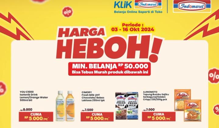 Promo Indomaret Selasa 8 Oktober 2024, Ada Diskon Heboh Susu Kopi Mulai Rp 5 Ribu, Ini Rinciannya