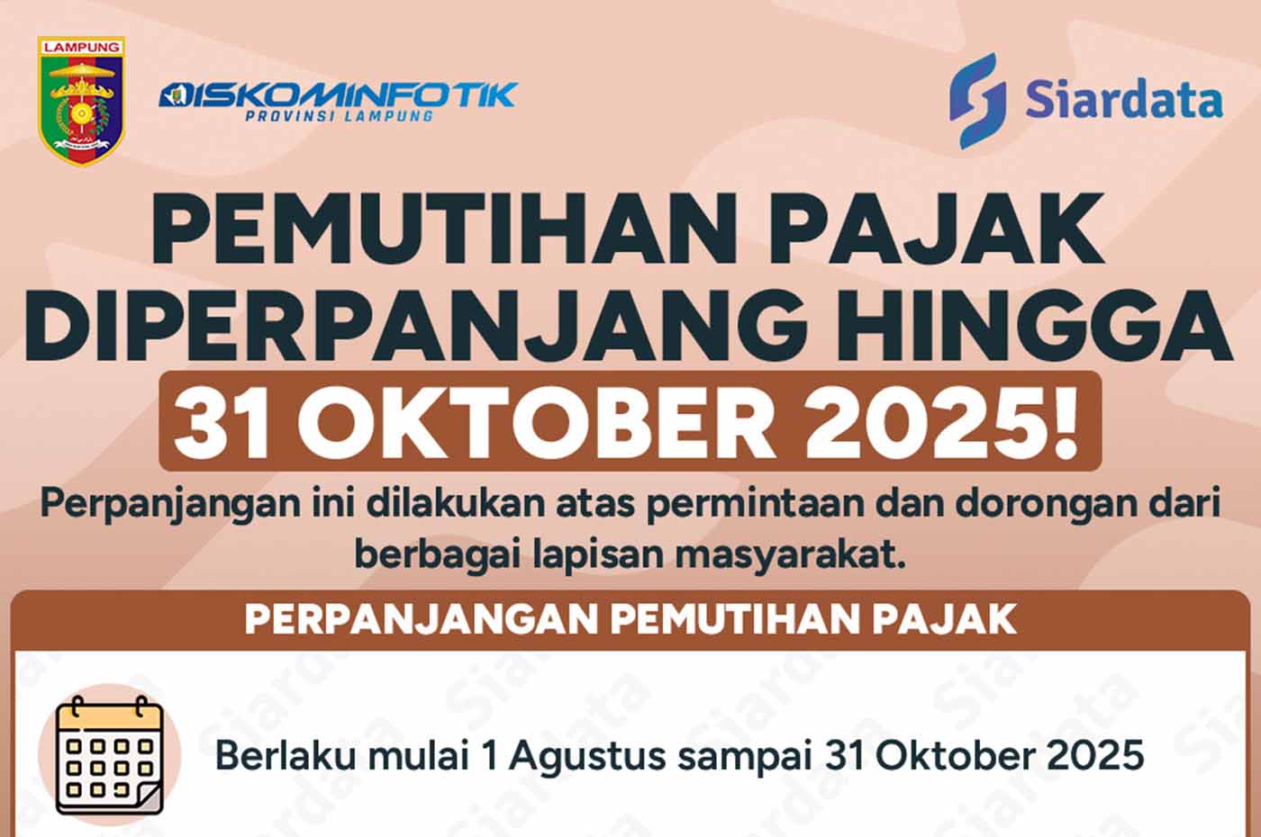 Termasuk Lampung, 9 Provinsi Ini Kembali Perpanjang Pemutihan Pajak Kendaraan