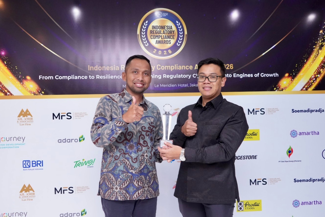 PTBA Raih Diamond PROSPER A IRCA 2026, Bukti Komitmen pada Tata Kelola dan Kepatuhan