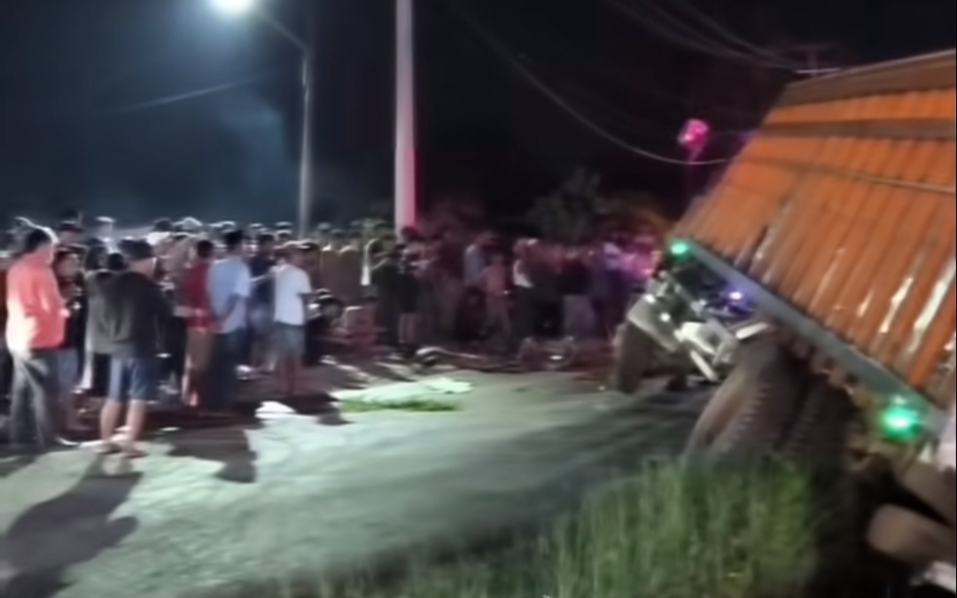 Dihantam Truk Mundur saat Tanjakan di Pringsewu, Ibu Asal Lamteng Tewas di TKP