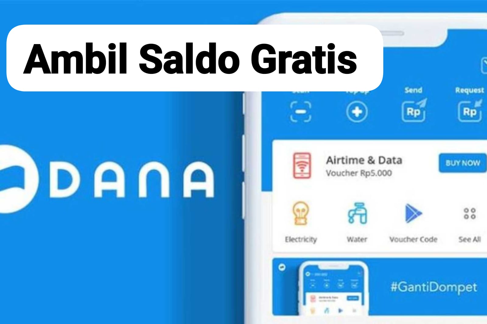 Saldo Gratis Siap Klaim! DANA Kaget Rp 247 Ribu Cair Langsung Ke Nomor Hp E-Wallet Aktif, Ambil Tautan Terbaru
