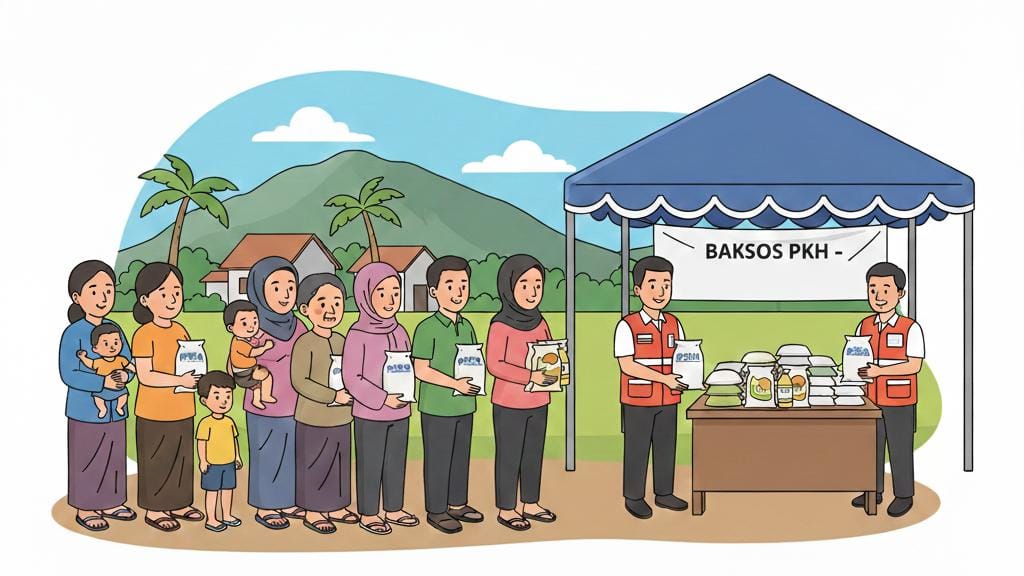 Bansos PKH dan BPNT Tahap 1 Cair Februari, Cek Langsung Data Penerima Sekaligus Besaran Dana