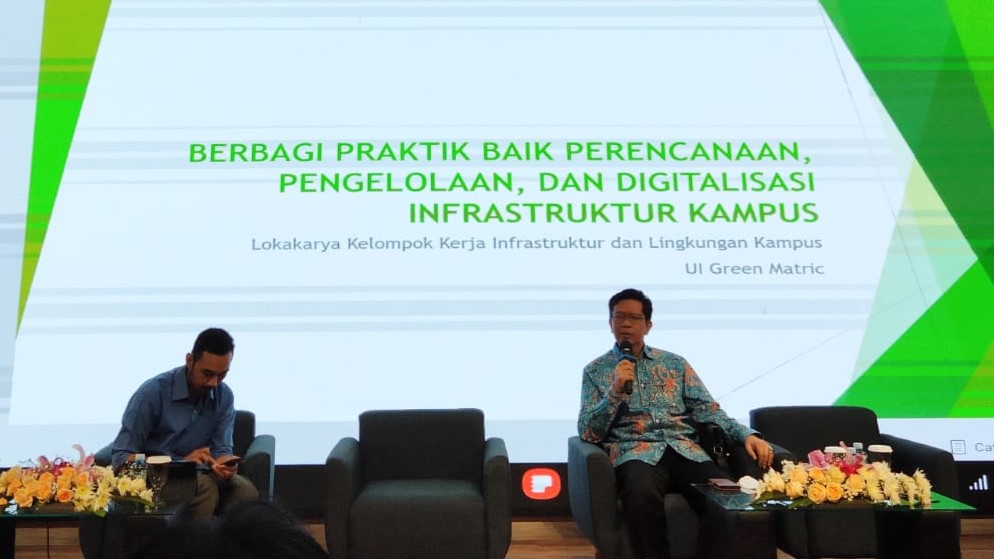 Rektor UIN Lampung Berbagi Pengalaman Pengelolaan Kampus Pada Lokakarya Kampus Hijau
