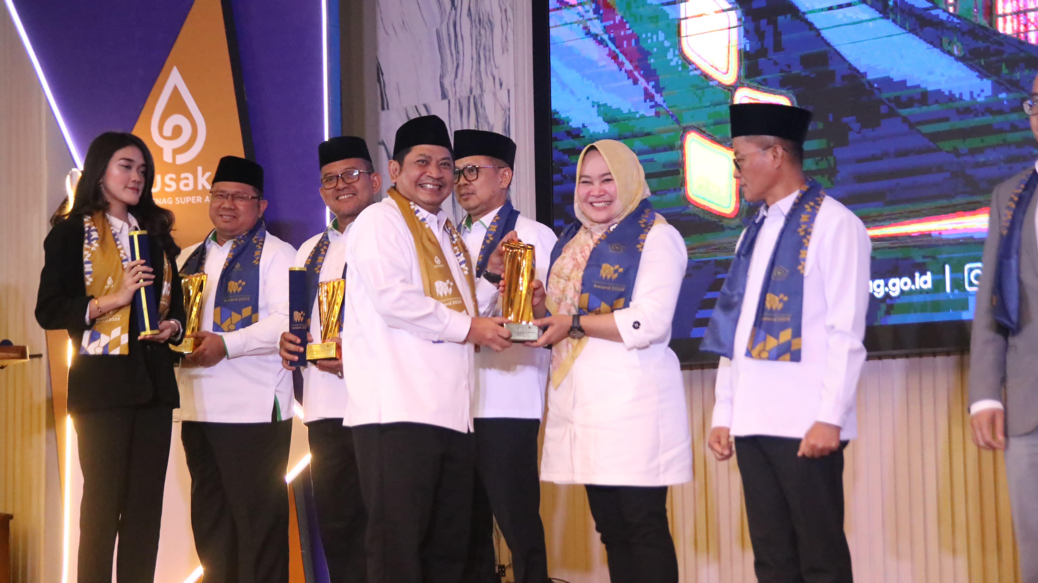 Selamat! Kanwil Kemenag Lampung Dapat Dua Penghargaan Bergengsi di Humas Kemenag Award 2024