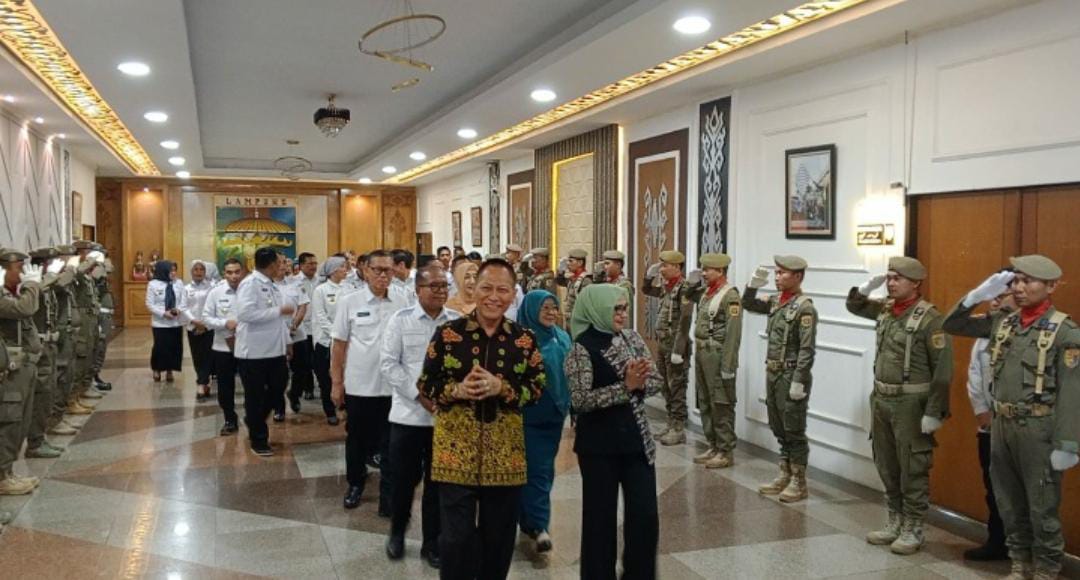 Ikut Kegiatan Pelepasan Purna ASN, Calon Bupati Tulang Bawang Qudrotul Ikhwan Akan Dilaporkan