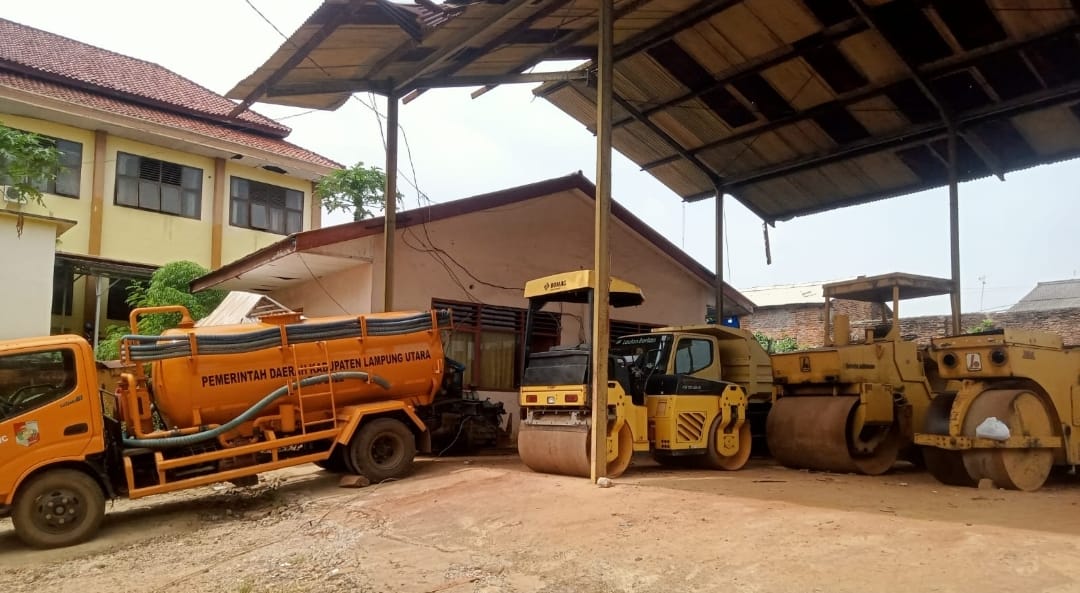 PAD Sewa Alat Berat Tak Capai Target di Lampura, Ini Penjelasan Dinas SDABMBK Lampung Utara