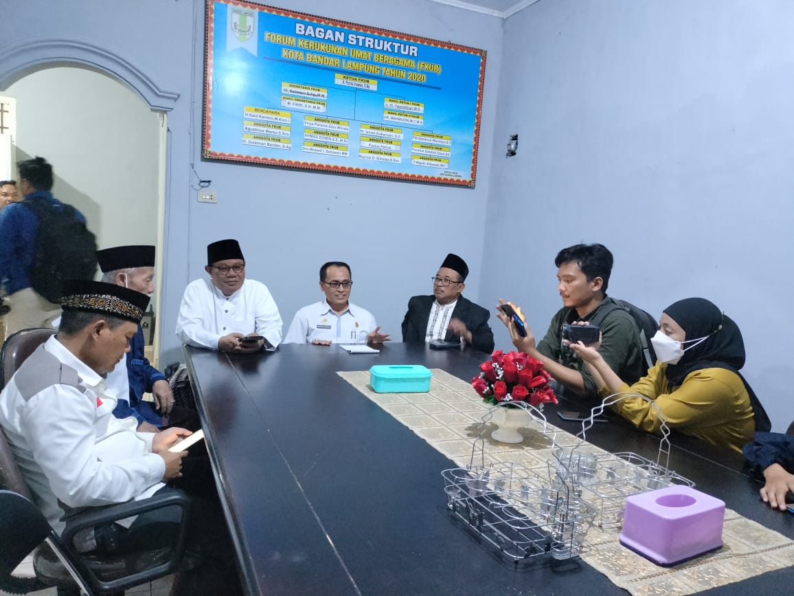 FKUB Minta Polda Lampung RJ kan Ketua RT 12 Lingsung Rajabasa Jaya: Ini Hanya Miskomunikasi