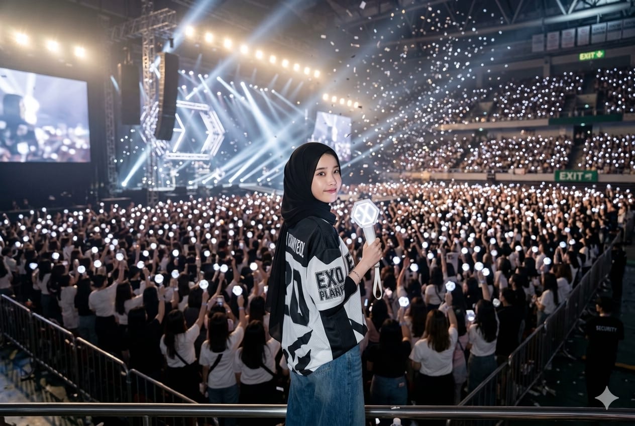 Seolah Nonton Konser Band Favorit! Pakai Prompt Gemini AI Ini