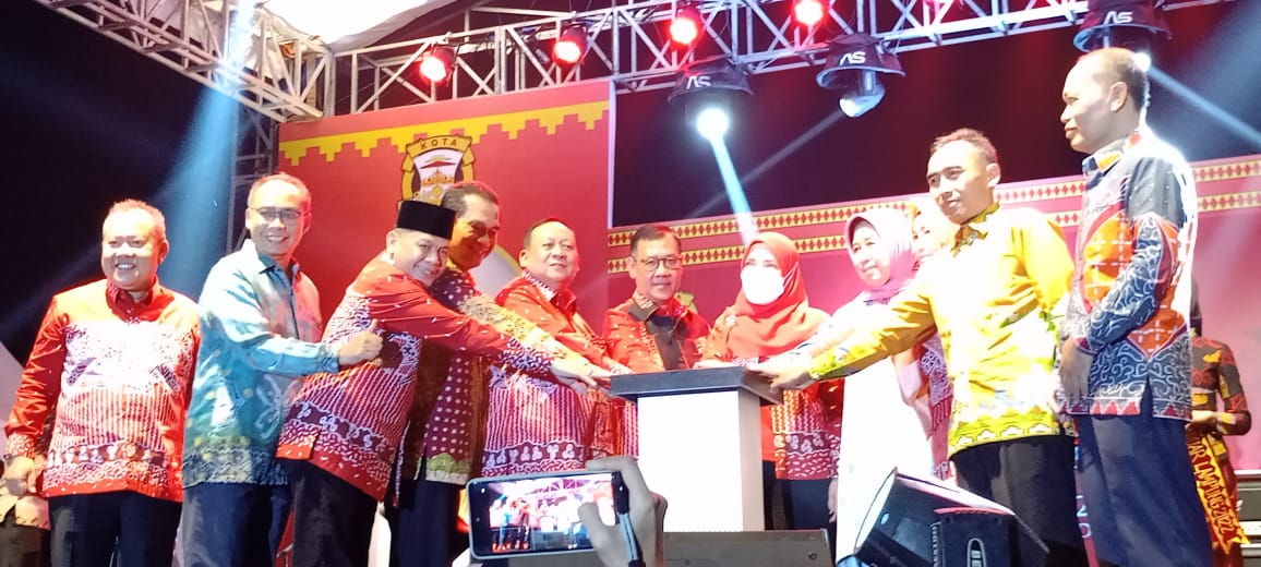 Eva Dwiana Resmi Buka Bandar Lampung Expo dan Begawi Bandar Lampung 2023, Segini Target Perputaran Uangnya