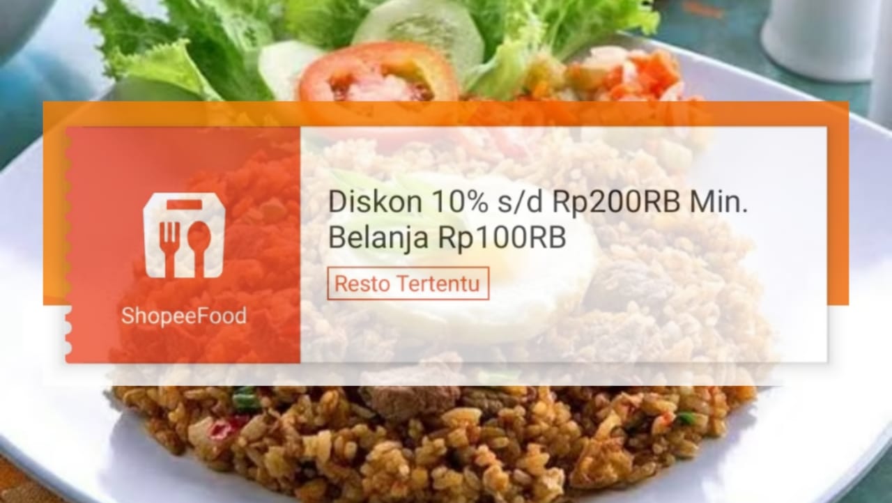 Tetap Hemat Tengah Bulan Dengan Promo ShopeeFood, Segera Klaim Voucher Diskon Hingga Rp200 Ribu