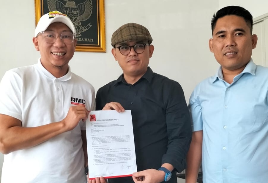 Resmi! DPP Projo Dukung Mirza-Jihan untuk Pilgub Lampung 2024