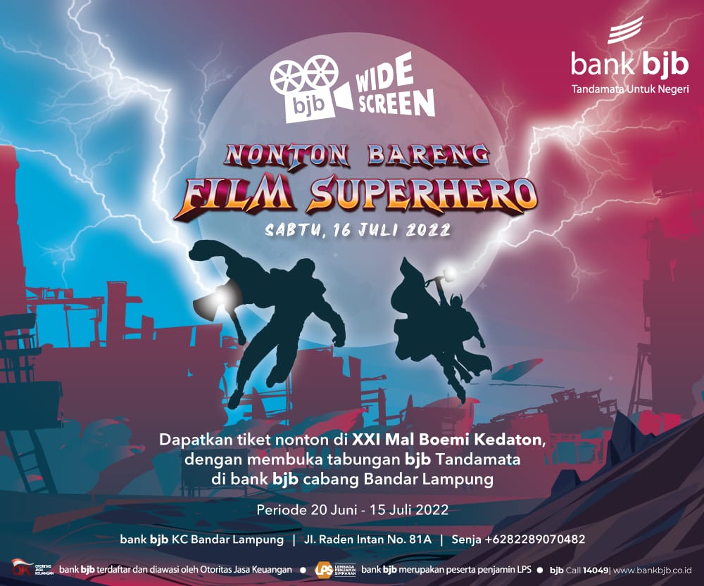 Mau Tiket BJB WideScreen Film Thor: Love and Thunder? Segera Buka Tabungan BJB Tandamata