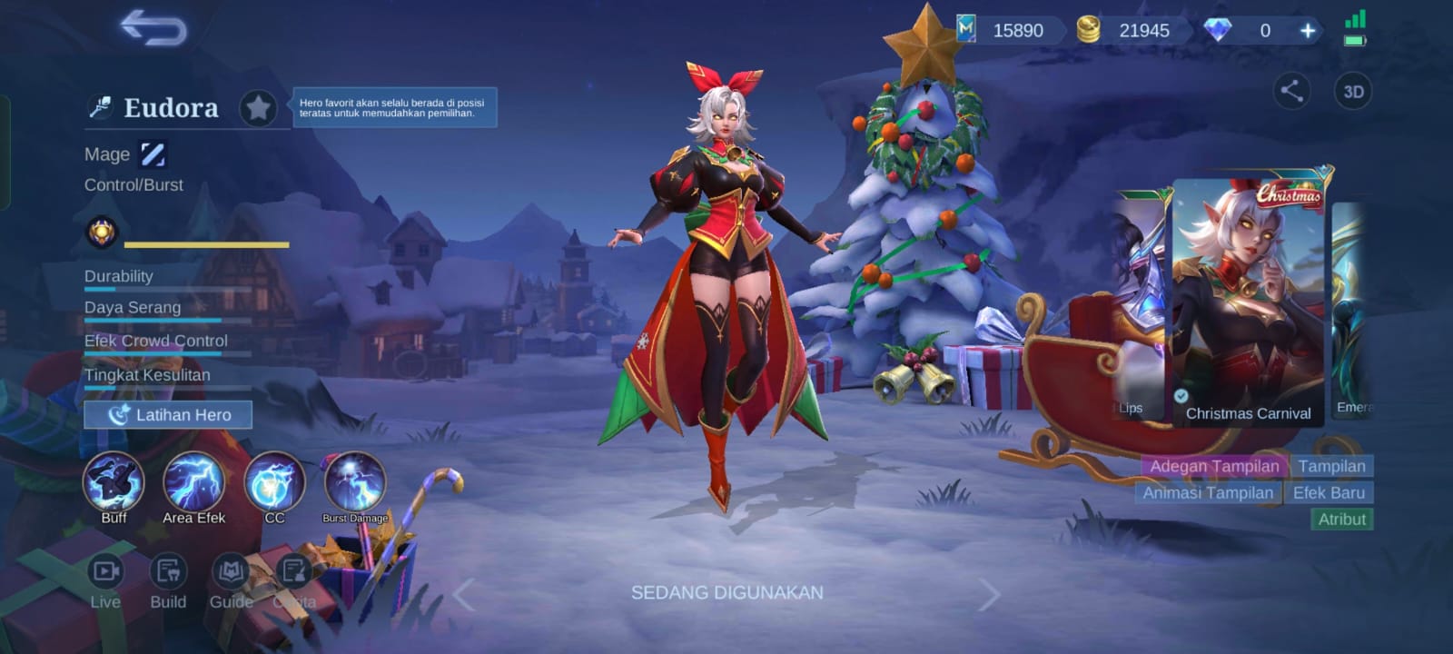 3 Rekomendasi Build Eudora Paling Pedas di Mobile Legends