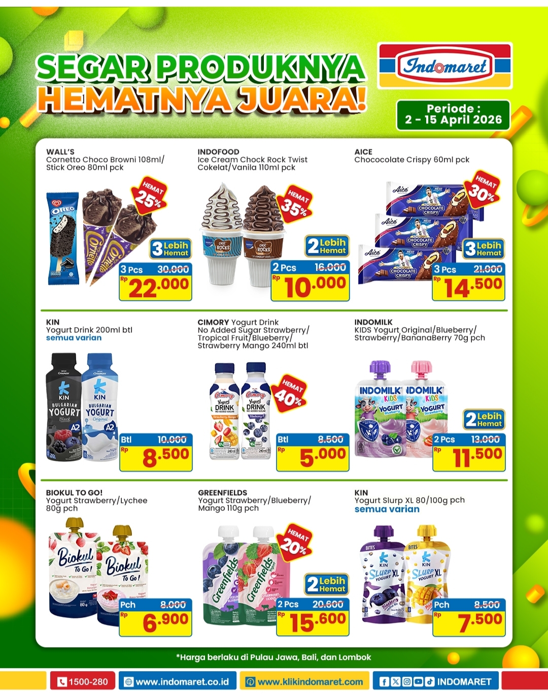 Promo Indomaret Berakhir Hari Ini, Belanja Hemat Es Krim Diskon Hingga 40 Persen