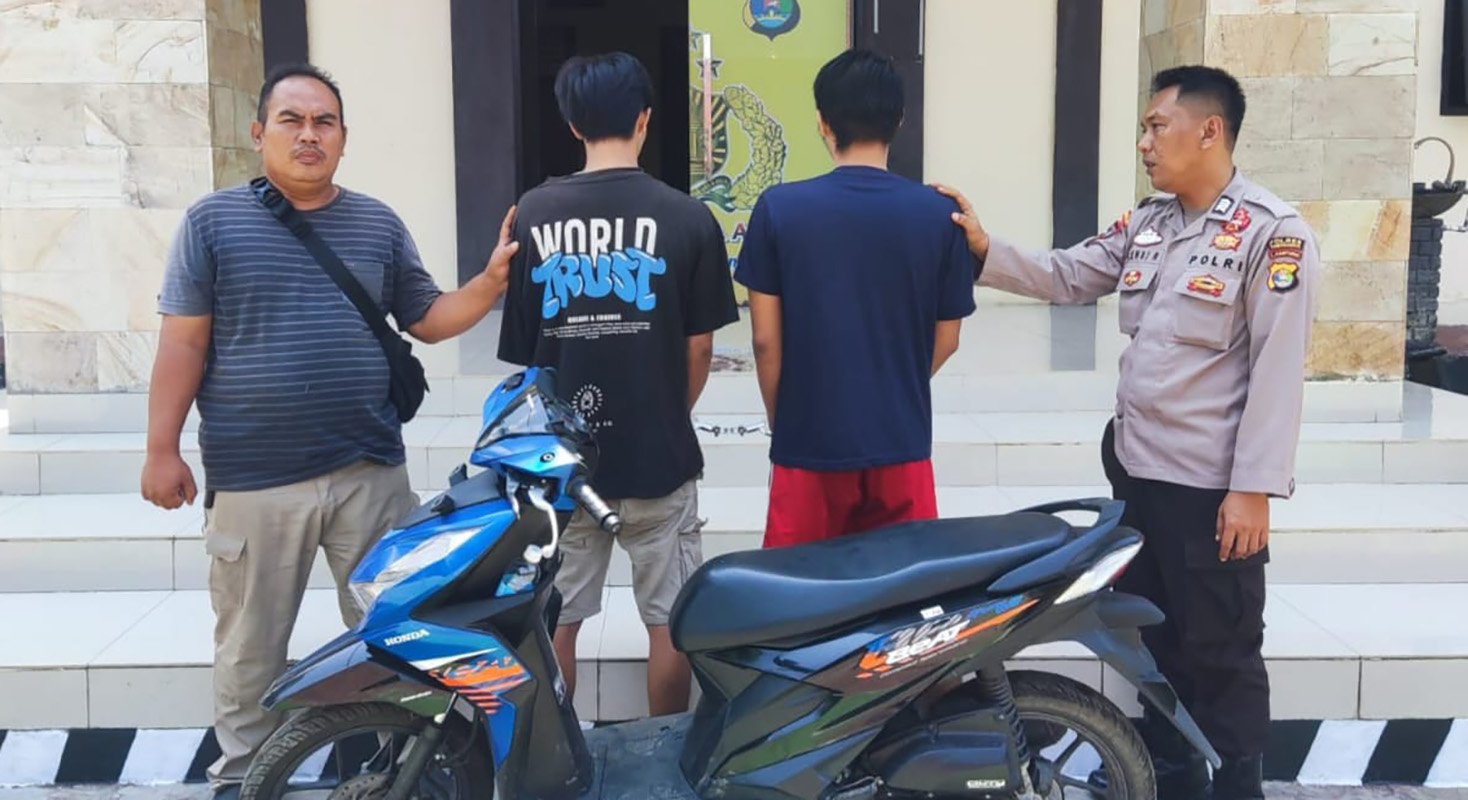 Polsek Kota Agung Polres Tanggamus Lampung Ungkap Kasus Penggelapan Motor, Pelakunya Ternyata…