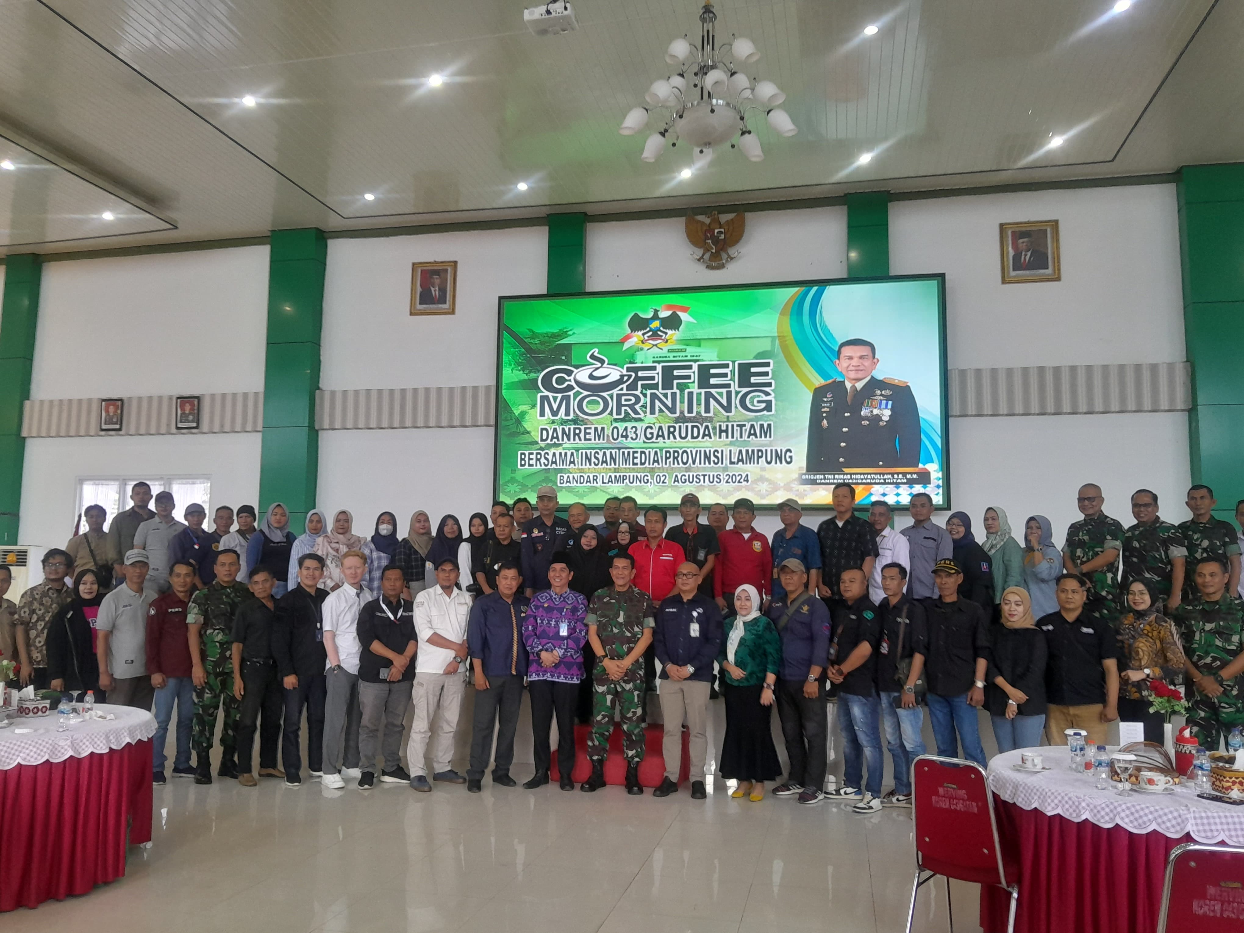 Komandan Korem 043 Gatam Optimis Kontingen Lampung Dapat Capai 10 Besar di PON XXI 2024