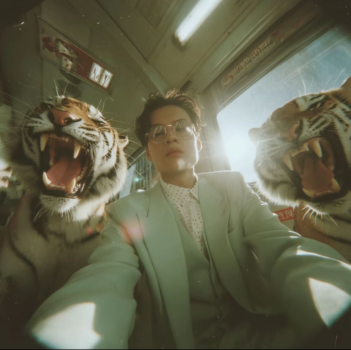 Bukan Selfie Biasa! Gemini AI Buat Foto Bareng Harimau Jadi Estetik