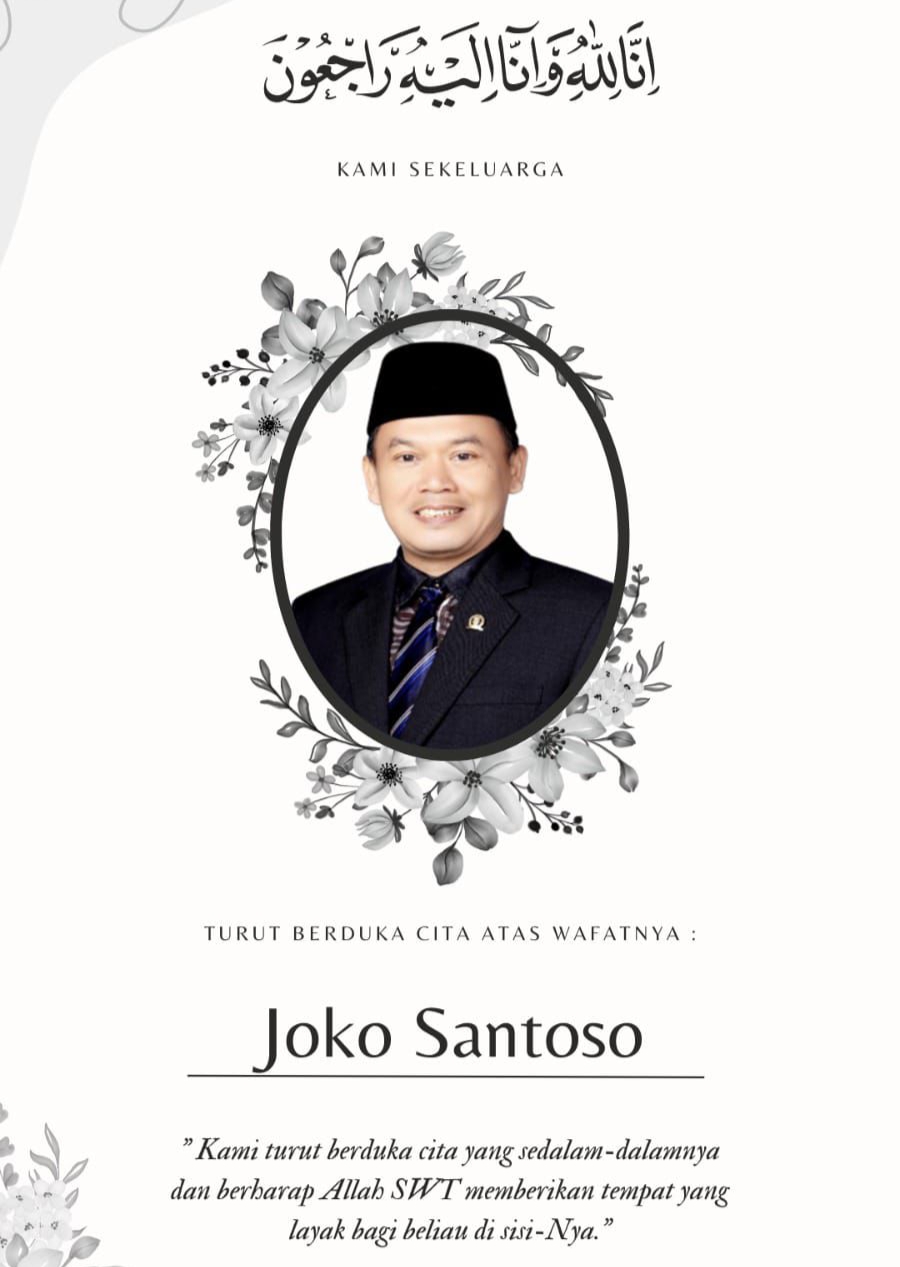 Usai Ikut Acara di Tanggamus, Anggota DPRD Lampung Fraksi PAN Joko Santoso Meninggal Dunia