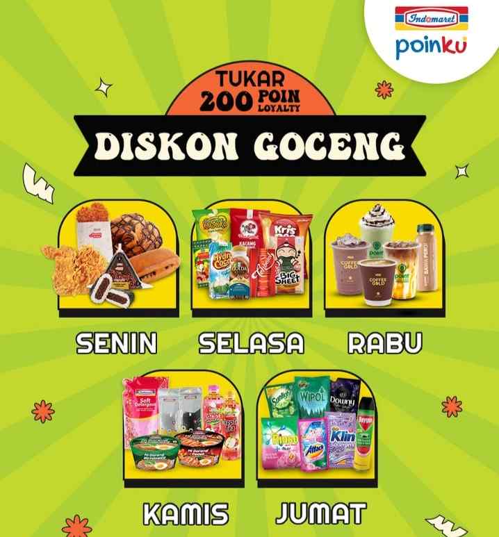 Update Promo Indomaret Terbaru: Tukar 200 Poin, Diskon Goceng Berlaku Setiap Hari