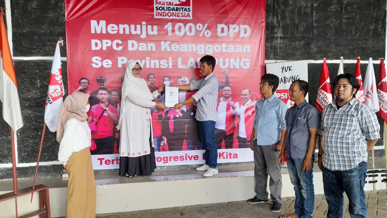 Diawali Dari Metro, DPW PSI Lampung Mulai Lengkapi Berkas Verifikasi