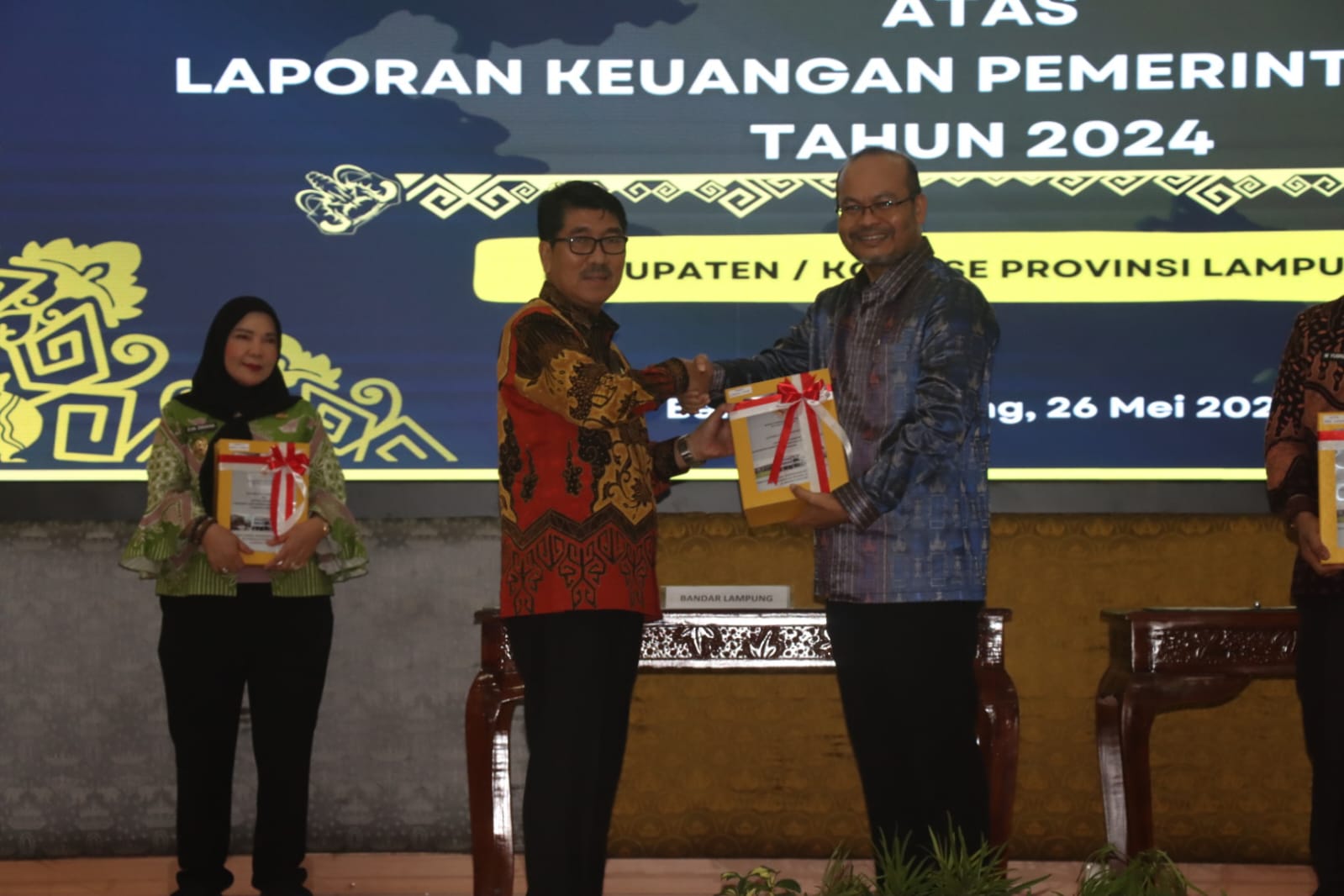 LHP BPK, Pemkab Lampura Kembali Raih Opini Wajar Tanpa Pengecualian