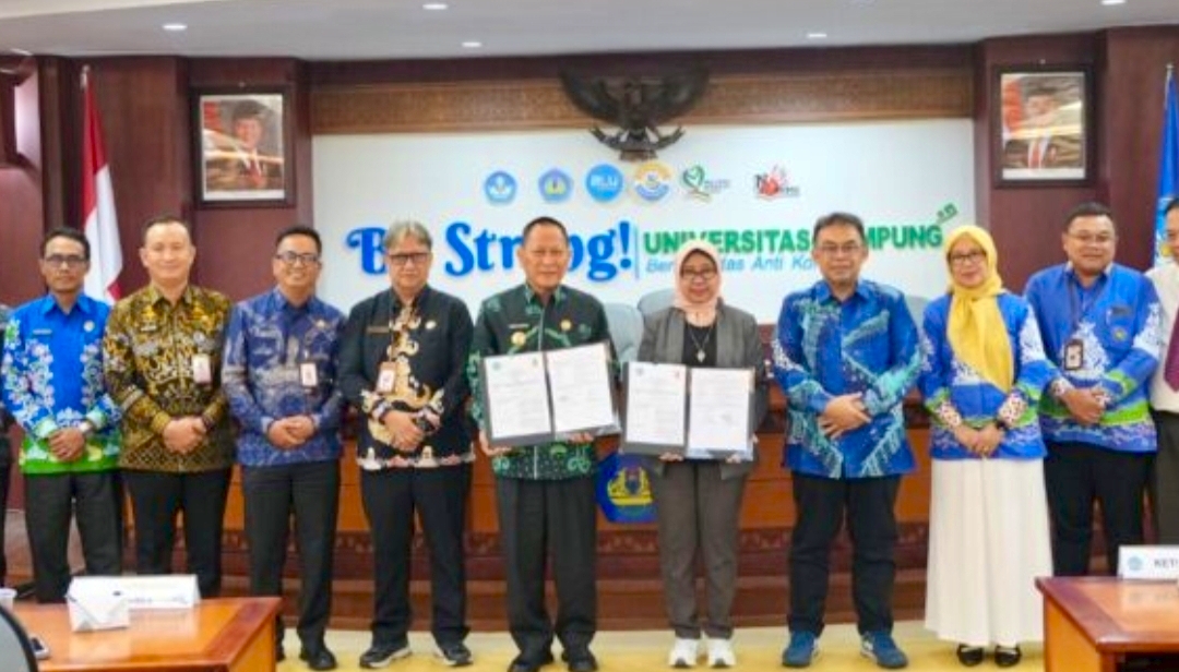 Unila - Pemkab Tuba MOU Peningkatan SDM Dan Pembangunan Daerah, Berikut Lingkup Kesepakatannya, 