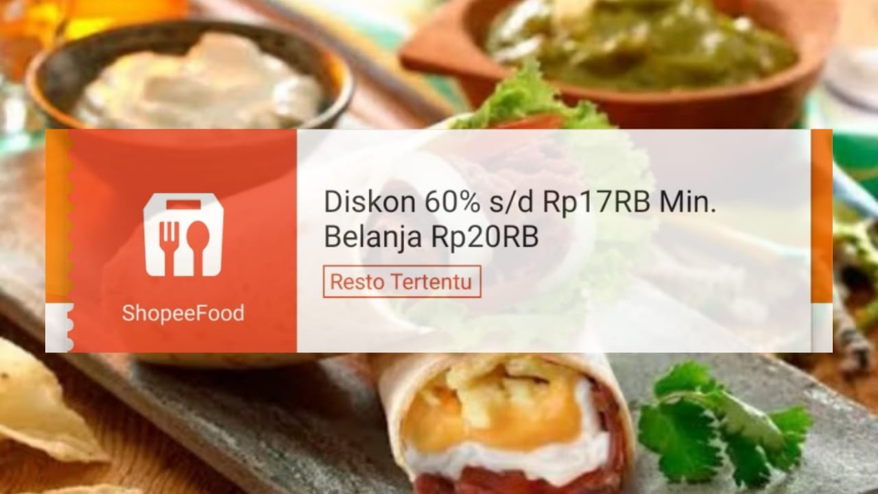 Diskon Spesial Weekend di Restoran Murah ShopeeFood, Dapatkan Potongan Harga Sampai 60 Persen