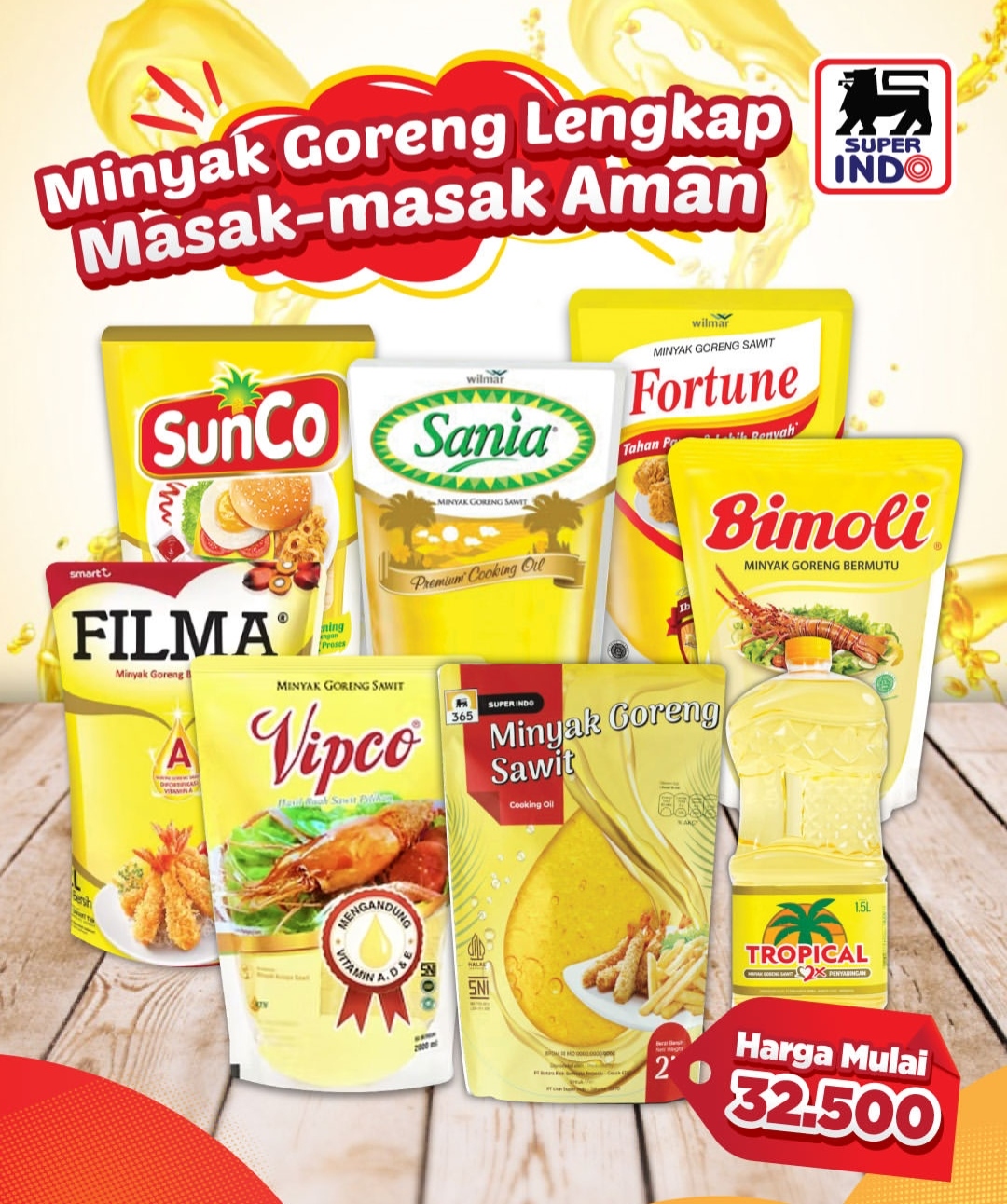 Promo Minyak Goreng Murah di Superindo, Harga Mulai Rp32 Ribuan