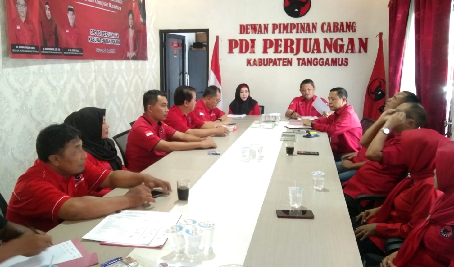 DPC PDIP Tanggamus Lampung Buka Penjaringan Pendaftaran Bacalon Bupati dan Wakil Bupati, Ini Jadwalnya