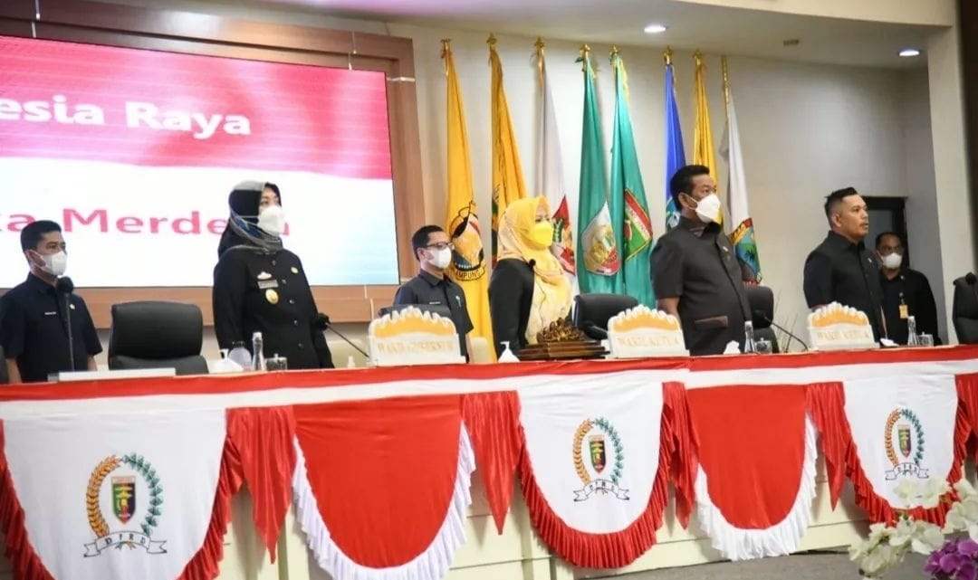 DPRD Lampung Gelar Paripurna Lanjutan Pembicaraan Tingkat I 