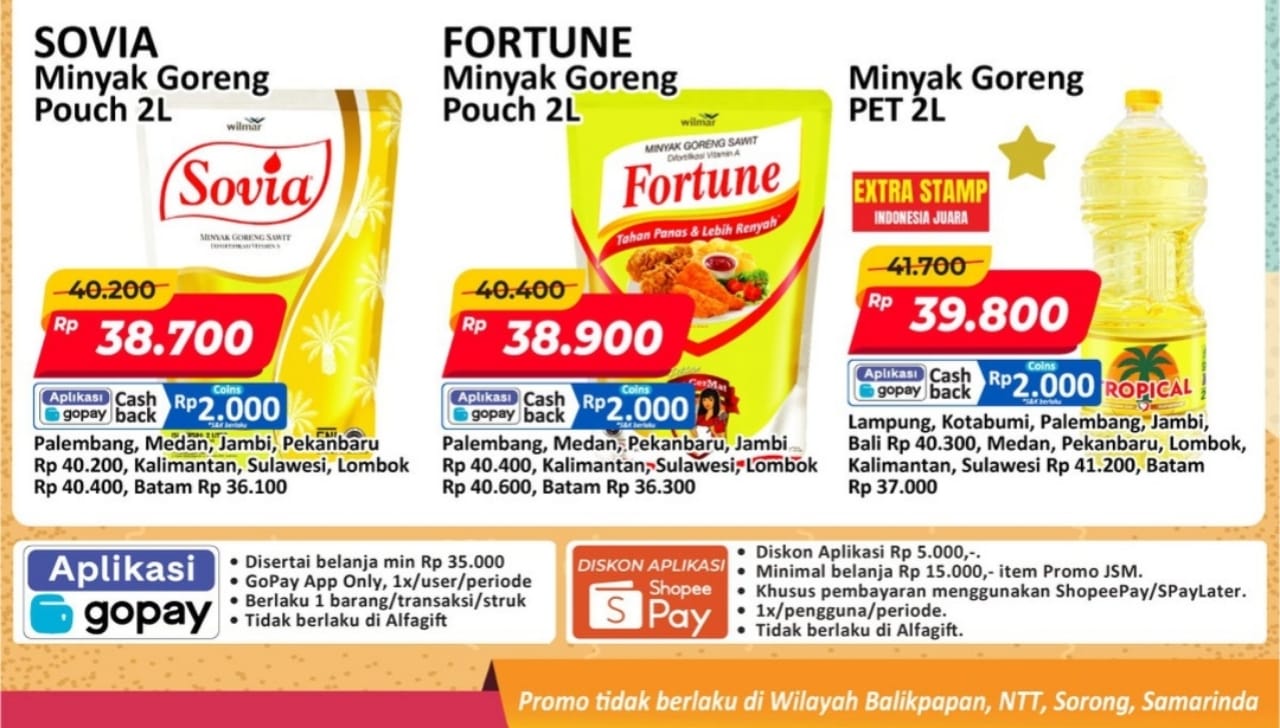 Hari Terakhir Belanja Murah Minyak Goreng Dalam Promo JSM Alfamart, Jangan Sampai Kehabisan!