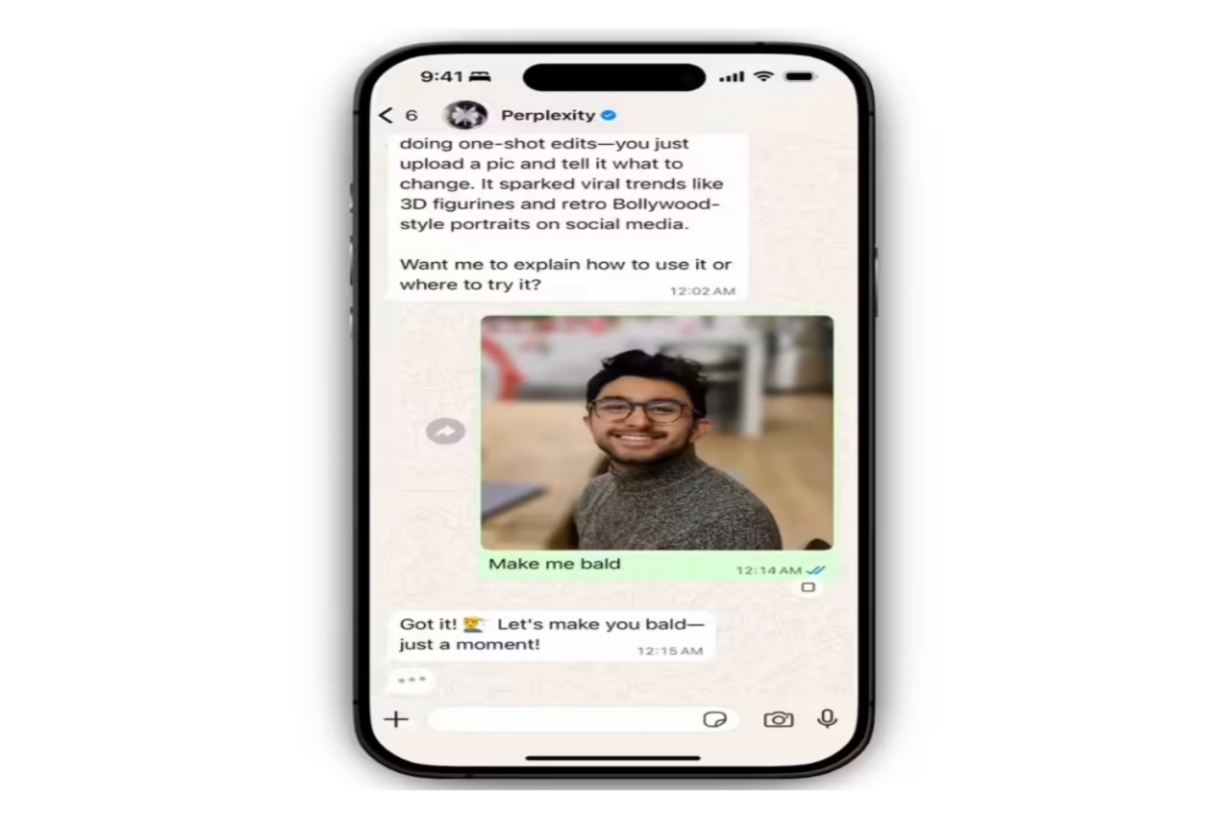 Nano Banana Hadir di WhatsApp, Bikin Edit Gambar AI Jadi Semudah Chatting