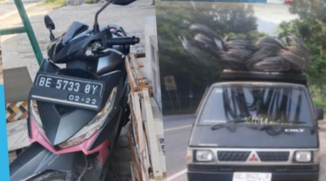 Mobil L300 dan Dokumen Negara Hilang Secara Serentak Di Palas Lampung Selatan?