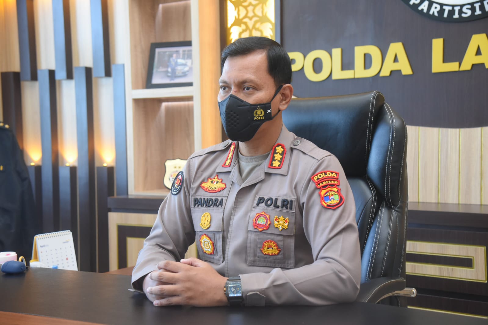 Ratusan Personel Polda Lampung Backup Pengamanan Kegiatan APEKSI