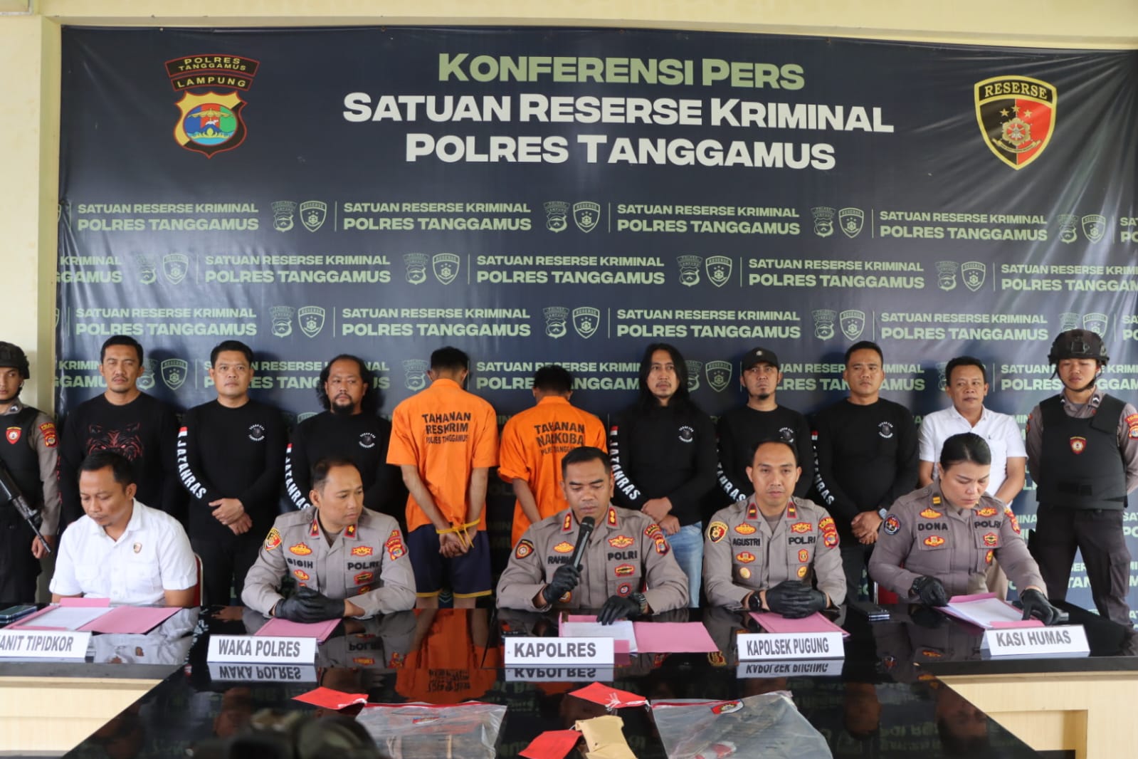 Tetapkan Dua Tersangka, Polres Tanggamus Ungkap Motif Pembunuhan Pasutri di Pugung