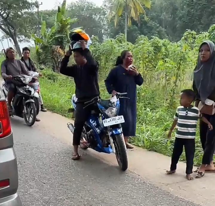 Histeris! IRT di Lampura Jadi Korban Begal, Motor Dirampas dan Wajah Lebam Dipukul Pelaku