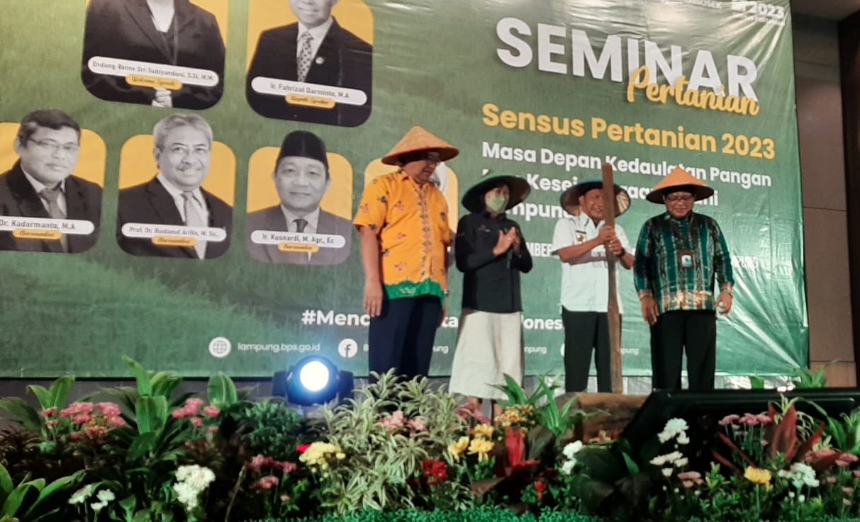 Gelar Seminar Pertanian, BPS Lampung Sosialisasikan Sensus Pertanian 2023, Ini Tujuannya