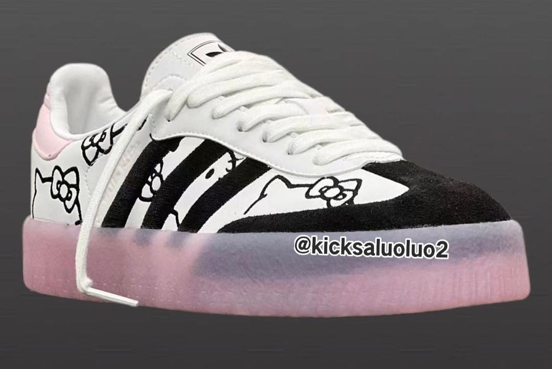 Tampilan Adidas Samba Hello Kitty Akhirnya Terungkap, Segera Rilis?