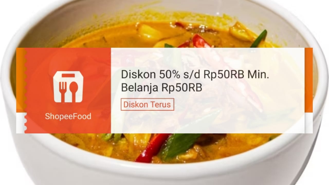 Diskon Terus! Dapatkan Promo ShopeeFood Hingga Rp50 Ribu Untuk Makan Siang Lebih Hemat