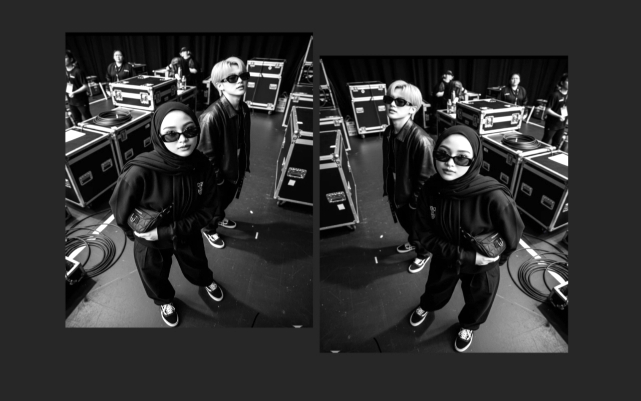 Pakai Prompt Gemini AI, Buat Foto Akrab Bareng K-pop Idol di Backstage Konser