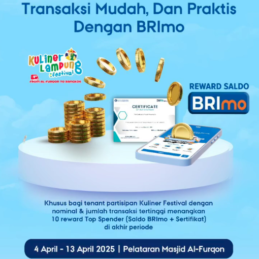 BRI Dukung Kemajuan UMKM Kuliner di Lampung