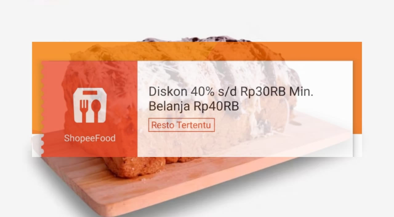 Klaim Vouchernya, Dapatkan Diskon Hingga Rp30 Ribu Untuk Pembelian Dessert Dengan Promo ShopeeFood